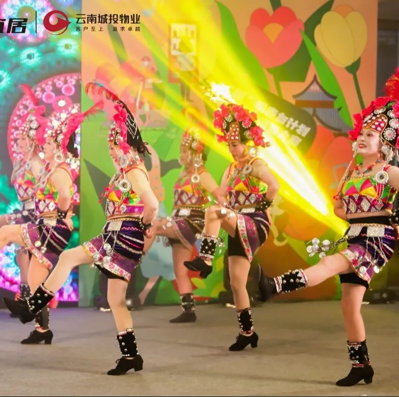 【工作动态】云南城投下属云南城投物业公司举行第三届广场舞大赛